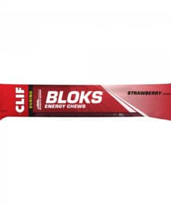 CLIF BLOKS Energy Chews - Strawberry - Erdbeergeschmack